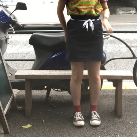 [GARDE-Nworks] ReMake Dickies BONTAN SKIRT Navy