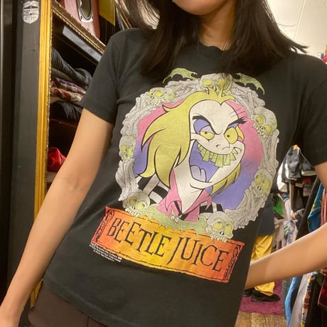 [USED] BEETLE JUICE 1989 Original print Tee