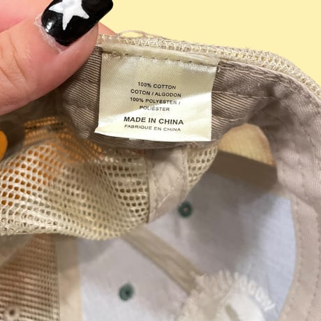 [USED]WOOD LAWN SCHOOL MESH CAP🇺🇸