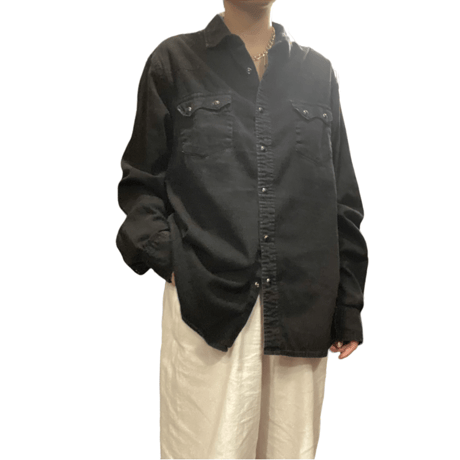 [USED] BLKデニム🖤WESTERN SHIRT