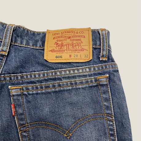 [USED] Levi's 606 SLIM DENIM PANTS！