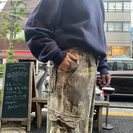 [USED] 100% RAYON♡CAMO PANTS