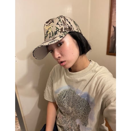 [USED] 総CAMO柄 CAP