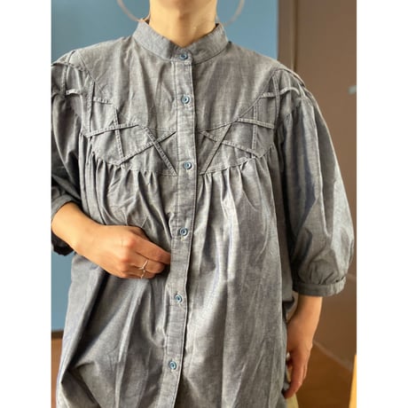 [USED] デザイン シャンブレー SHIRTS