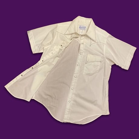 [USED] vintage  ROCK MOUNT S/S ウエスタンshirt
