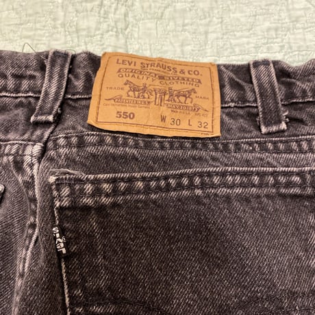 [USED] Levi's 550 BLACK