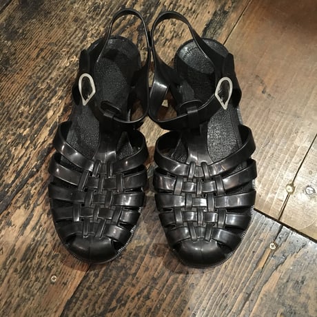 [USED] EURO ビニールサンダル BLACK