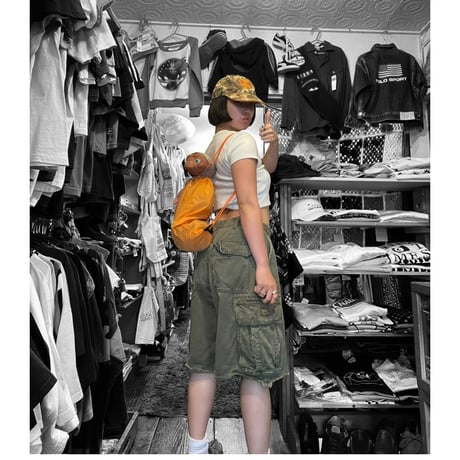 [USED] AMERICAN EAGLE cutoff カーゴshorts