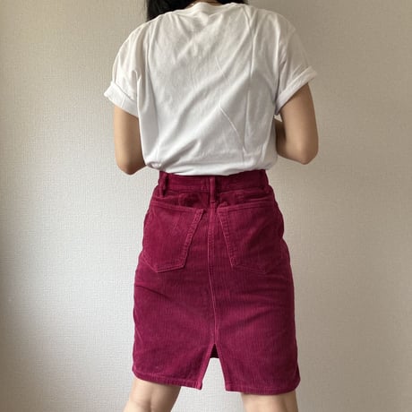 [USED] Old BENETTON コーデュロイスカート