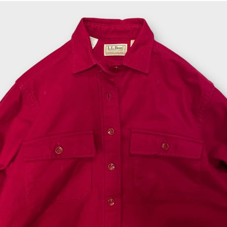 [USED] vintage L.L.BEAN ❤️シャモアクロスシャツ