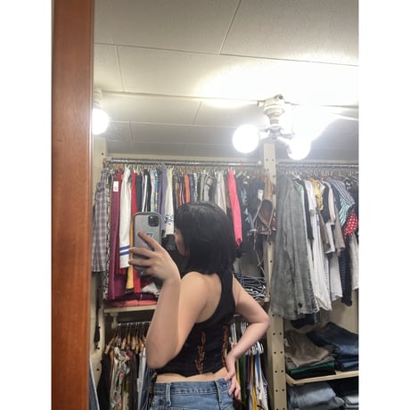 [USED]vintage ビーズコルセット♡