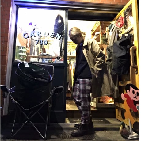 [USED] さわやか タータンチェック柄 PANTS