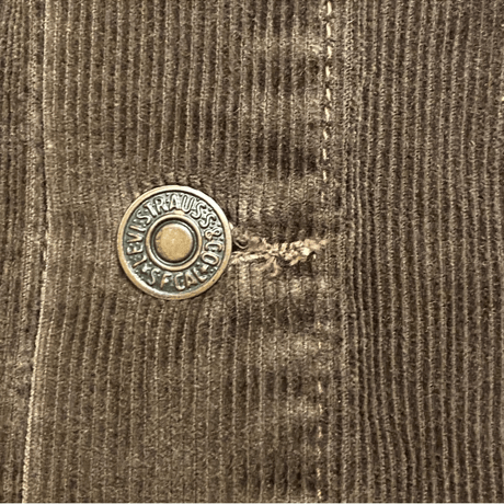 [USED]  80's Levi's コーデュロイ JKT♡BROWN