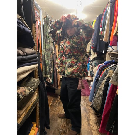 [USED] vintage Switzerland マウンテン CAMO JKT