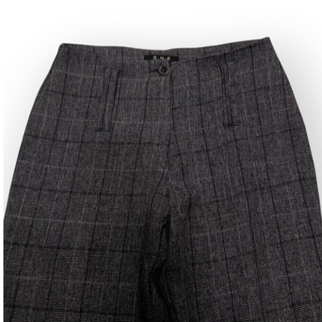 [USED] 渋めカラー🩶グレンチェックフレアPANTS
