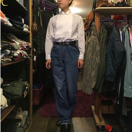 [USED] ウィングカラー simple シャツ