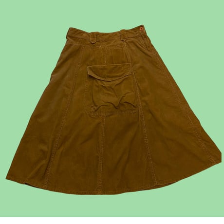 [USED] コーデュロイ カーゴSKIRT