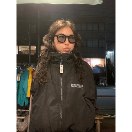 [USED] "PORT AUTHORITY" NYLON×フリース ハーフJKT