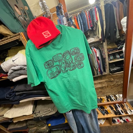 USED] SALOMON アクリル x フリース ビーニー