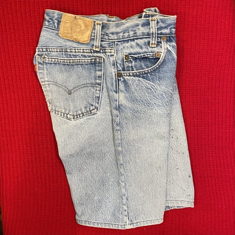 [USED] VINTAGE Levi's 701 DENIM SHORTS！
