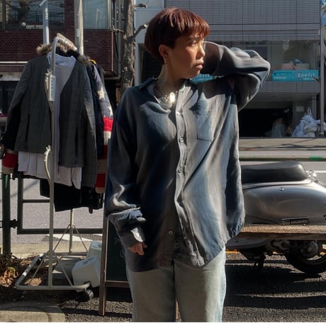 [USED] ARMANIレーヨンシャツ