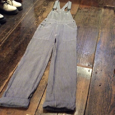 [USED] Euro vintage ヒッコリーオーバーオール