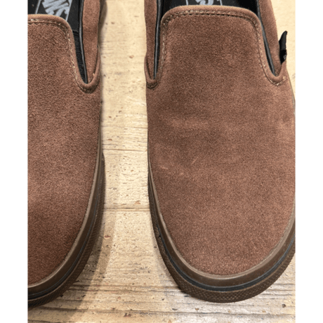 [USED] 00's VANS🤎SUEDE SLIP-ON