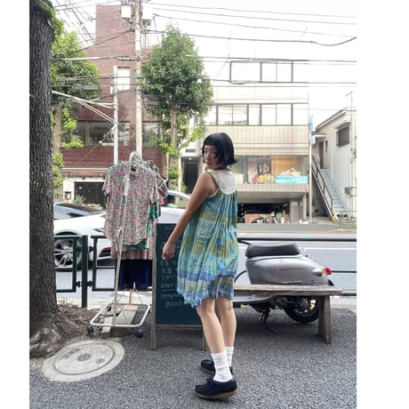 [USED] ふわふわゆらっとガーゼワンピース🪼