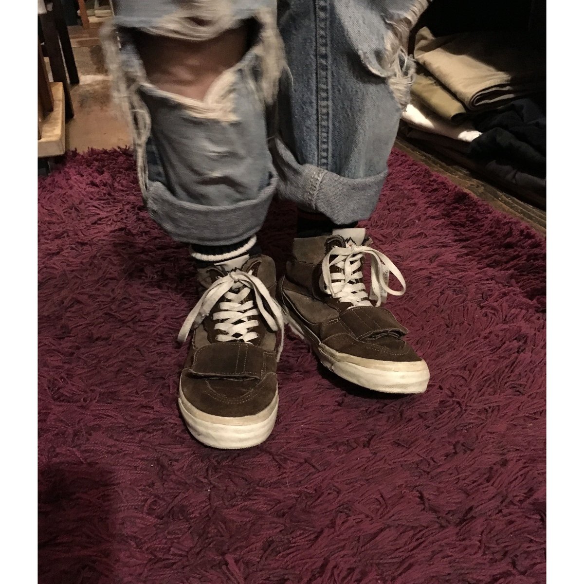 USED] VANS MOUNTAIN EDITION. made in USA | ga