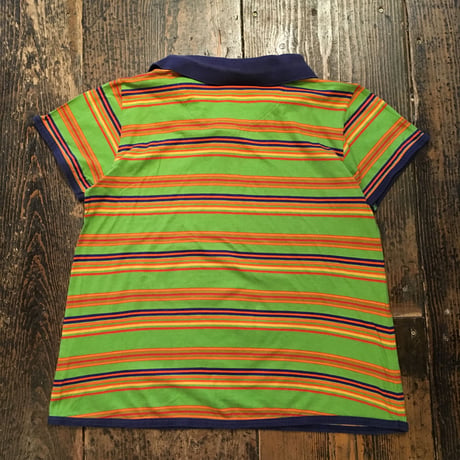 [USED]  衿が可愛いボーダーTee