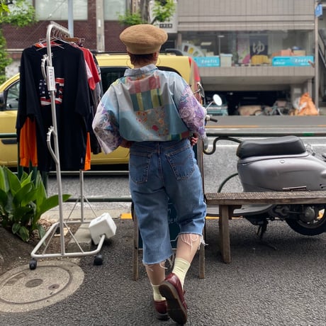 ［USED］パッチワーク風SHIRTS♡