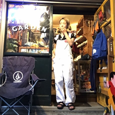 [USED] OLD WHITE オーバーオール