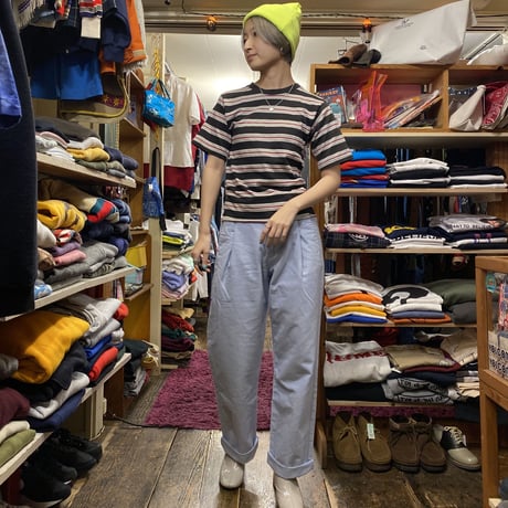 [USED] "HANG TEN" ダメージボーダーTee！