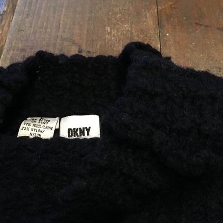 [USED] DKNYざっくりニット