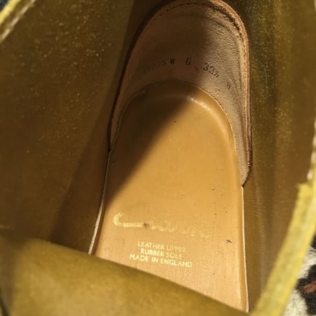 [USED] Clarks デザートブーツ made in England.