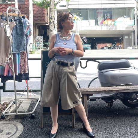 [USED] German made♡ボーダーチちびタンク