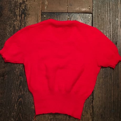 [USED] かわいい♡お花 S/S ニット