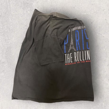 [USED] Rolling Stones 2006 PARIS TOUR Tee cutoff!