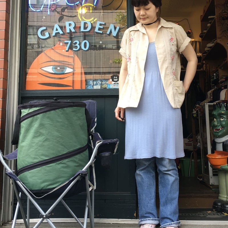 USED] お花刺繍🌷キューバシャツ | garden730