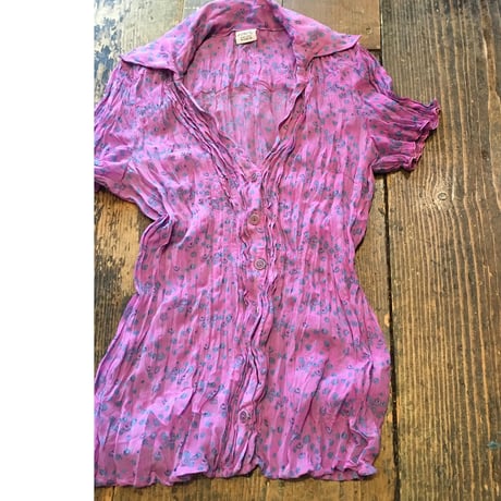 [USED] ESPRIT クシュっとしたシフォンシャツ