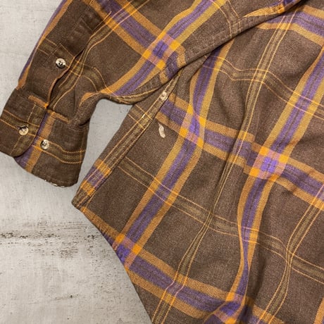 [USED] 90s SEARS チェックシャツ