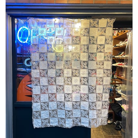 [USED] レース ラグ ♡　120cm×186cm
