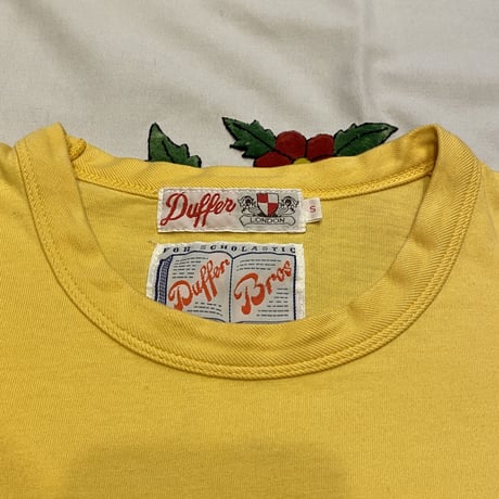 [USED] "DUFFERS LONDON" COLLEGE？ Tee🎾
