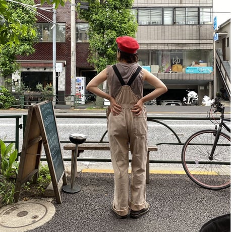 [USED]  EURO WORK OVERALL / ベージュ