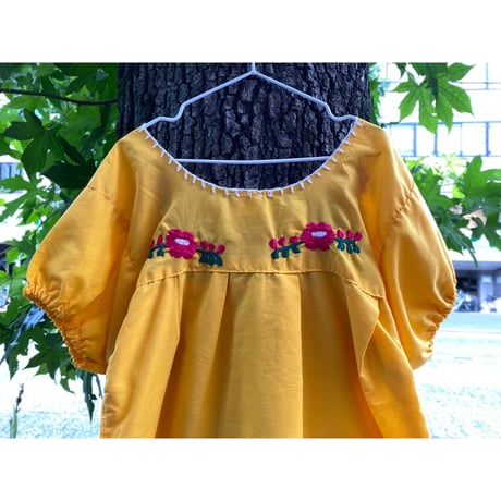 [USED] KIDS メキシカン 刺繍チュニック