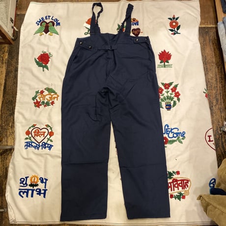 [DEADSTOCK! ]  ITALY 海軍 裏地付きOVERALL