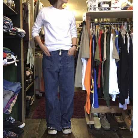 [GARDE-Nworks] US NAVY DENIM PANTS