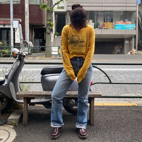 [USED] 80's LOGOロンtee