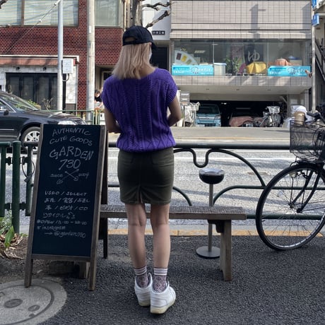 [USED] "American Apparel" KHAKIタイトスカート♡
