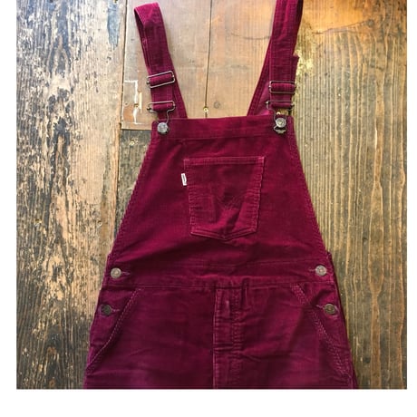 [USED] Levis コーデュロイオーバーオール